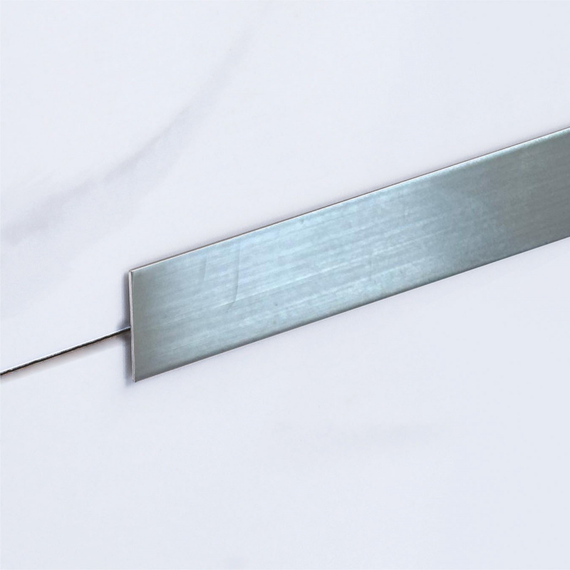 Полоса Нержавеющая сталь Juliano Tile Trim SP117-1B-50W (3000мм) Silver матовая