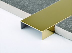 Профиль Juliano Tile Trim SUP30-2B-10H Gold матовый (2700мм)