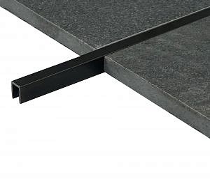 Профиль Juliano Tile Trim SUP08-4B-10H Black  матовый (2700мм)