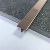 Профиль Juliano Tile Trim ST015-3S-8H-14W Rose Gold (ширина шляпки 14мм)  (2700мм)#1